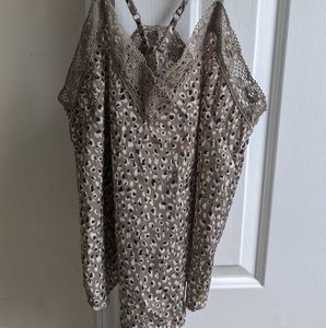 Aerie Leopard Print PJ Set (Medium)